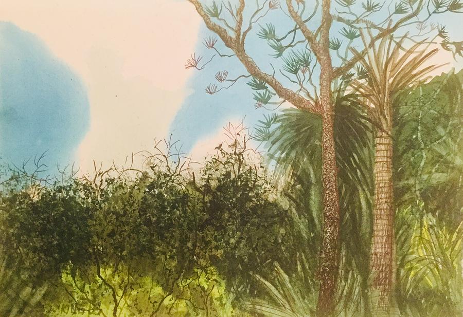 Upper Tampa Bay Park Painting by Mike King