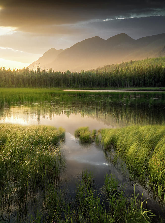 Upper Whitefish Golden Light / Whitefish, Montana by Nicholas Parker Upper Whitefish Golden Light / Whitefish, Montana by Nicholas Parker