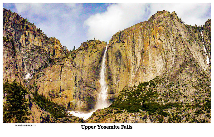 Upper Yosemite Falls Photograph by David Speace