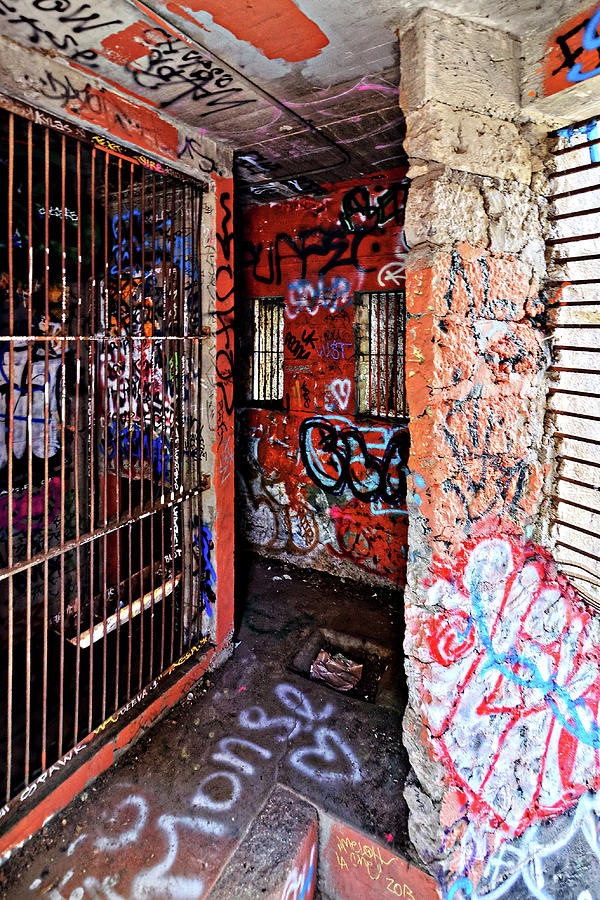 Upstairs Bedrooms -- Abandoned Zoo in Griffith Park, Los Angeles, California Photograph by Darin Volpe