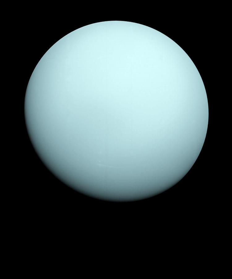 Uranus Cool Space Planet Astronomy Geek Digital Art by Jonathan Golding ...