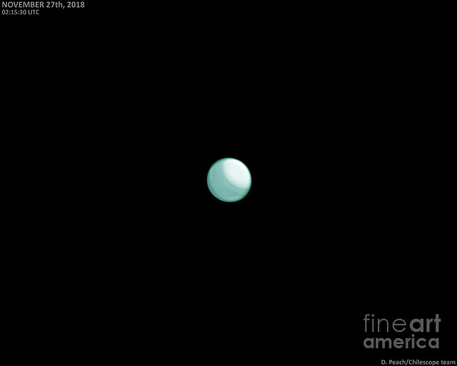 Uranus Photograph by Damian Peach/chilescope Team/science Photo Library