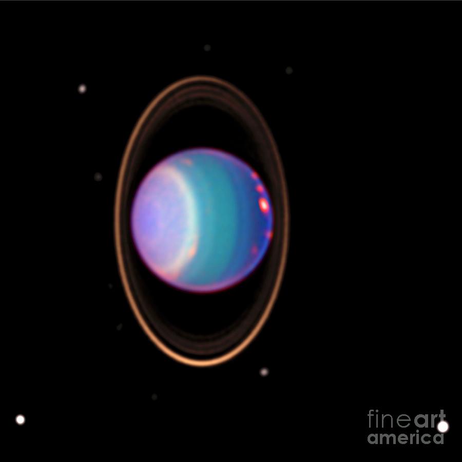 Uranus Photograph by Erich Karkoschka/nasa/jpl/stsci/science Photo Library