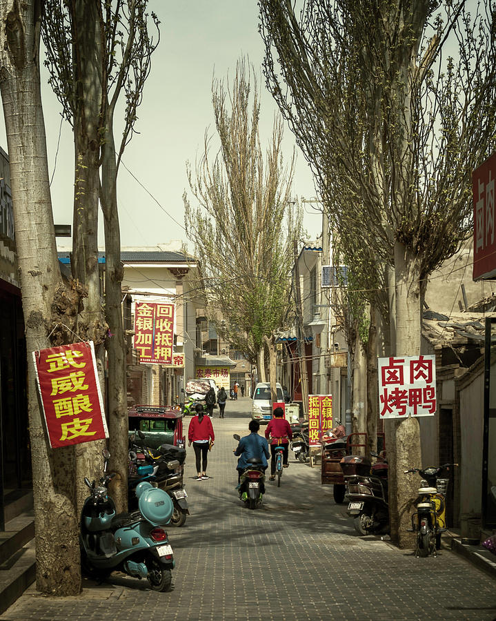 Urban Alleyway Dunhuang Gansu China Photograph by Adam Rainoff