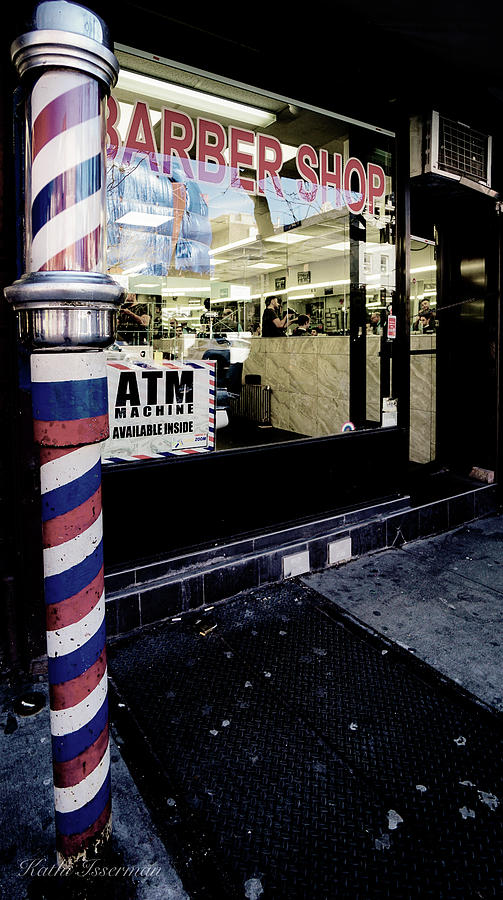 Urban Barber Shop Photograph by Kathi Isserman