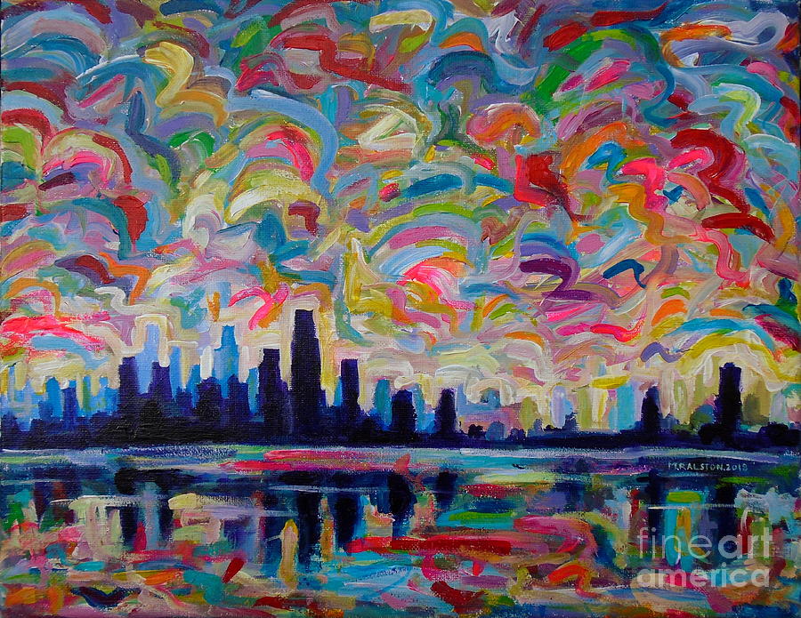 Urban Dream Painting by Morgan Ralston - Fine Art America