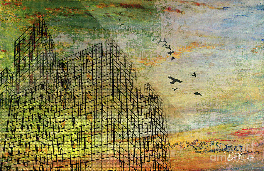Urban Glass Morning by Deb Nakano Urban Glass Morning by Deb Nakano