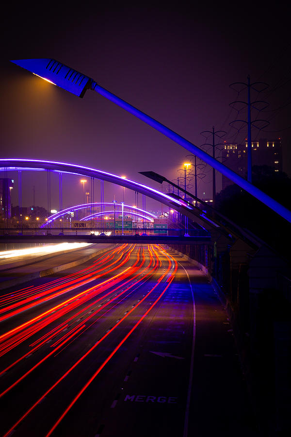 City Photograph - Urban Light Flow by Olivier Catherine