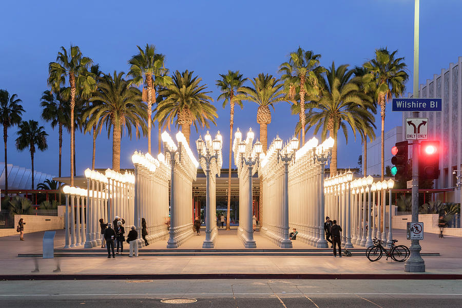 City Of Angels Digital Art - Urban Sculpture, Los Angeles by Giovanni Simeone