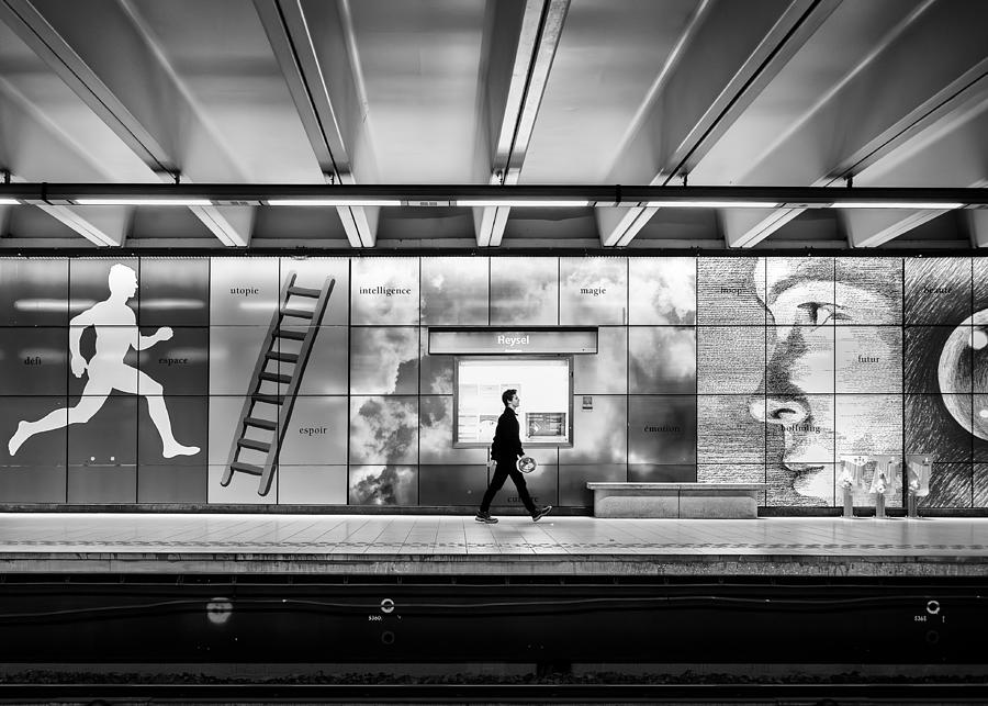 Urban Solitude Photograph by Rudy Mareel