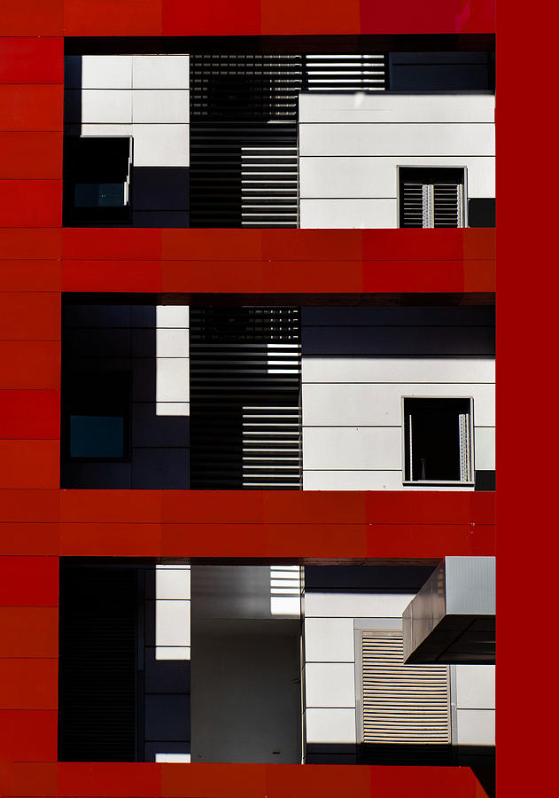 Architecture Photograph - Urban Texture - Herzliya Israel by Arnon Orbach