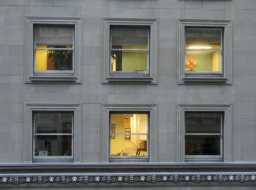 Urban Windows Photograph by Richard Reeve