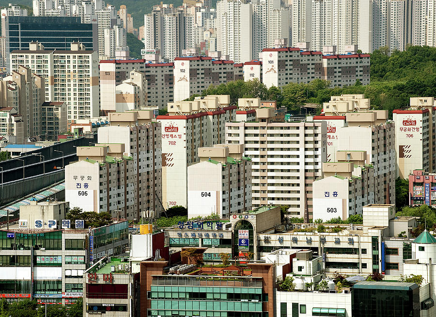 Urbanization And Population Photograph by Kibae Park