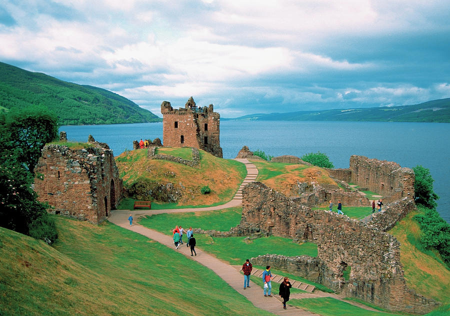 Urquhart Castle On The Famous Loch Ness Photograph by Medioimages/photodisc