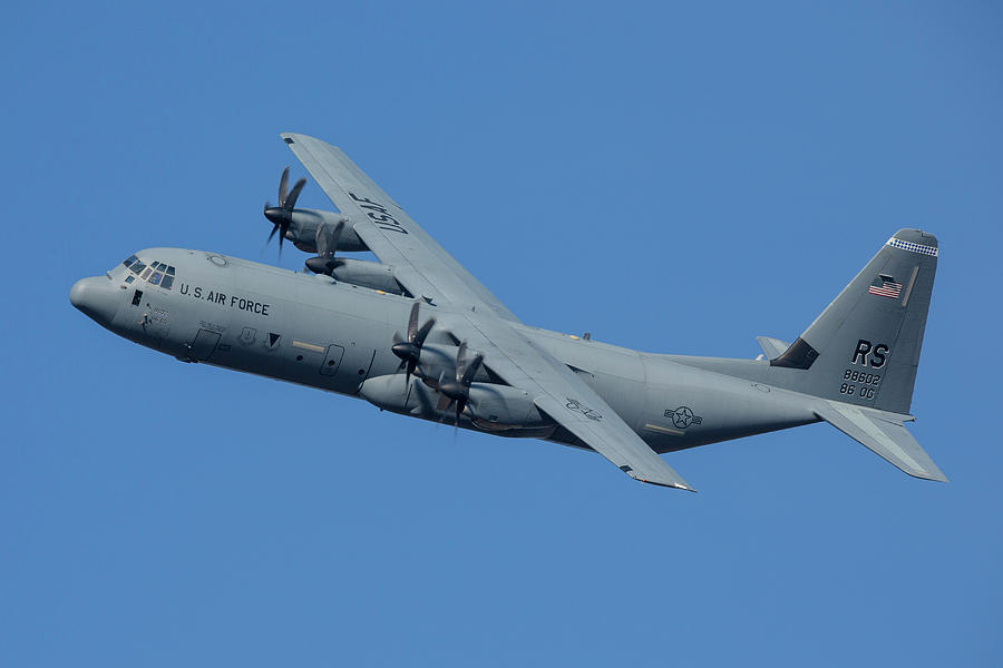 U.s. Air Force C-130j Of The 86th Photograph by Timm Ziegenthaler ...