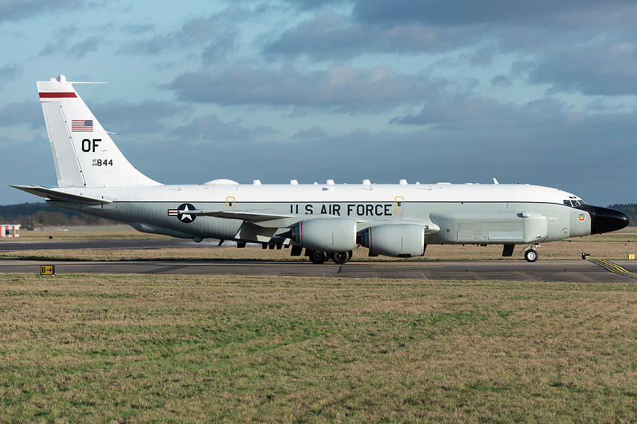 U.s. Air Force Rc-135v River Joint Photograph by Simone Marcato