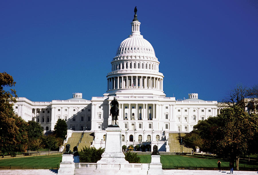 U.s. Capitol Building In Washington Photograph by Medioimages/photodisc ...