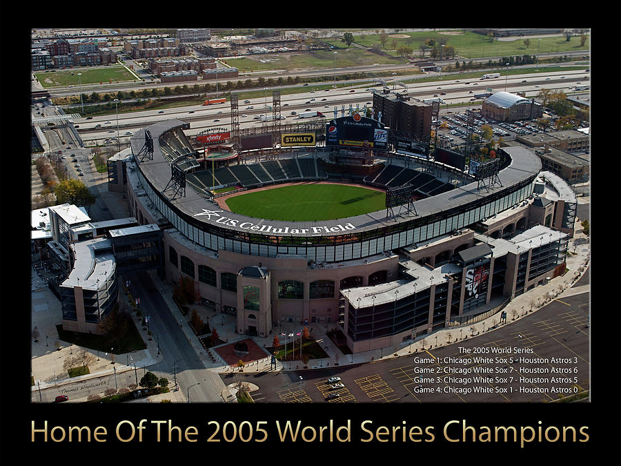 US Cellular Field Chicago White Sox 2005 World Series Champons 01 by Thomas  Woolworth