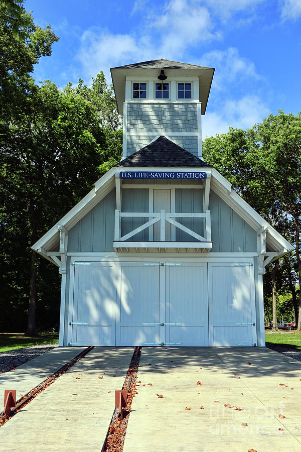 US Life Saving Station Marblehead Ohio 2015  Photograph by Jack Schultz