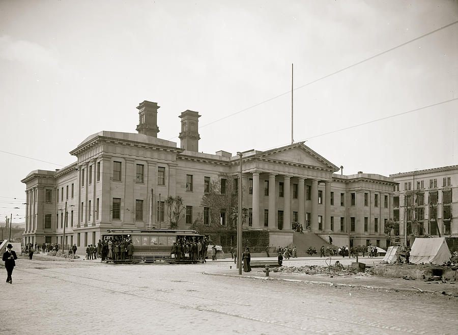 US Mint After the Earthquake Painting by US Mint After the Earthquake Painting by