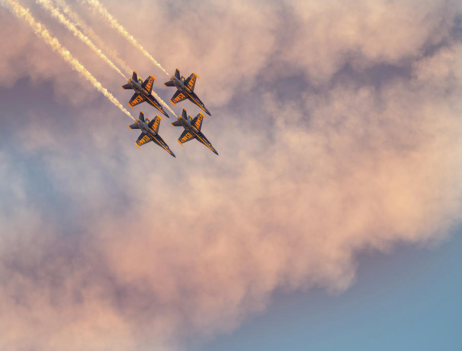 Jet Photograph - Us Navy by Judy Tseng