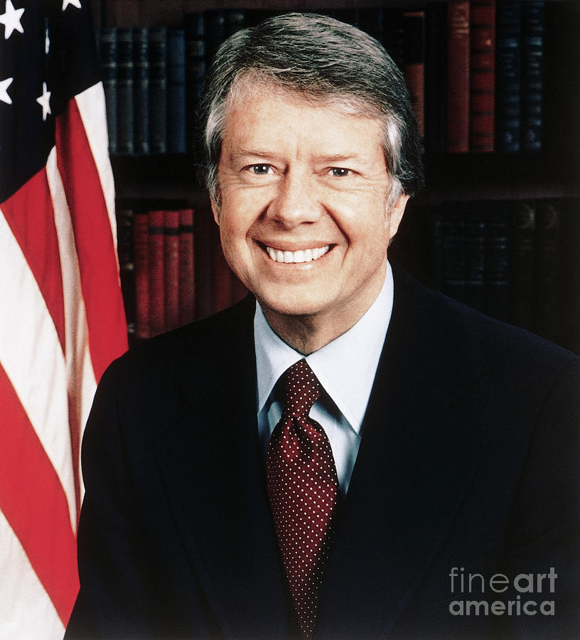 Us President Jimmy Carter by Bettmann