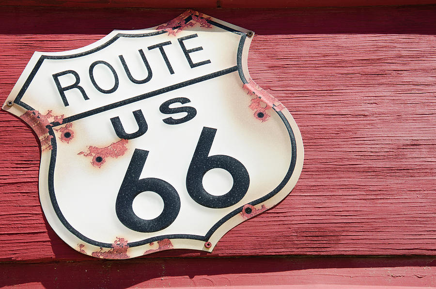 Us Route 66 Sign, Arizona Photograph by Nine Ok