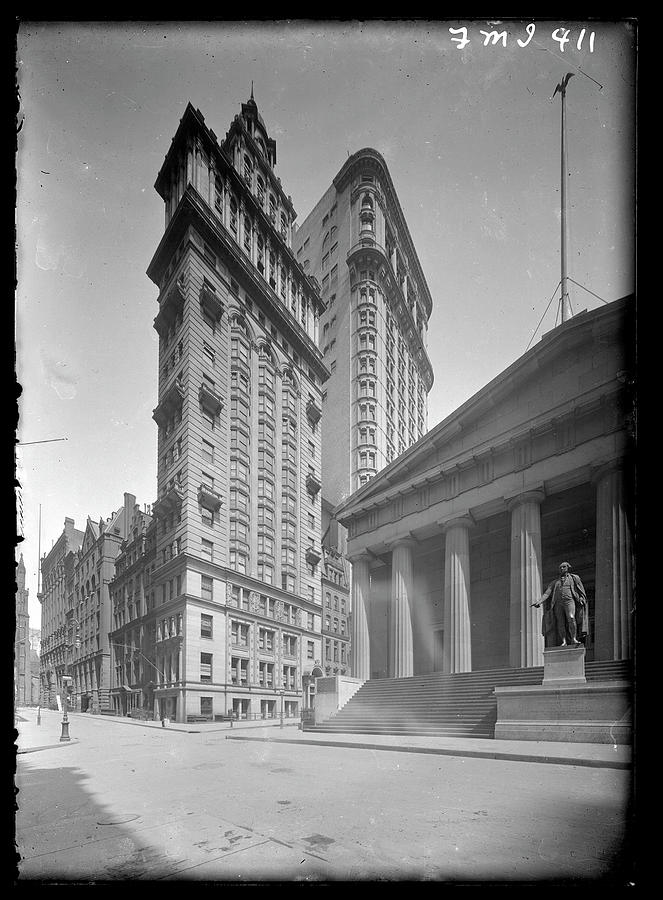 U.s. Sub-treasury Building Photograph by The New York Historical Society