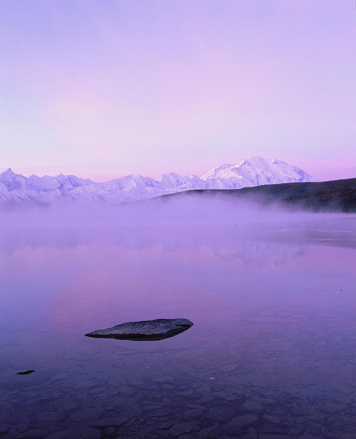 Usa, Alaska, Denali National Park, Mt Photograph by Johnny Johnson