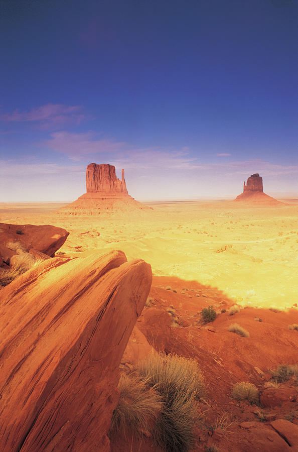 Usa, Arizona, Monument Valley Photograph by Peter Adams