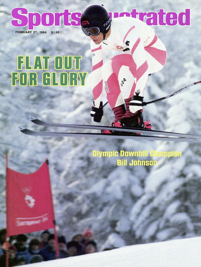 Usa Bill Johnson, 1984 Winter Olympics Sports Illustrated Cover Photograph by Sports Illustrated