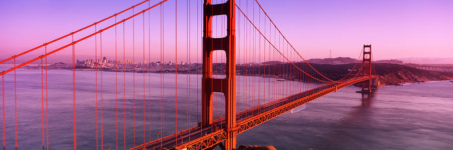 Usa, California, Golden Gate Bridge Photograph by Panoramic Images