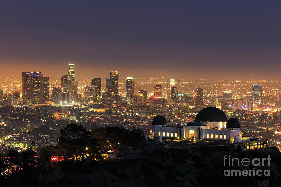Usa, California, Los Angeles, Skyline Photograph by Westend61