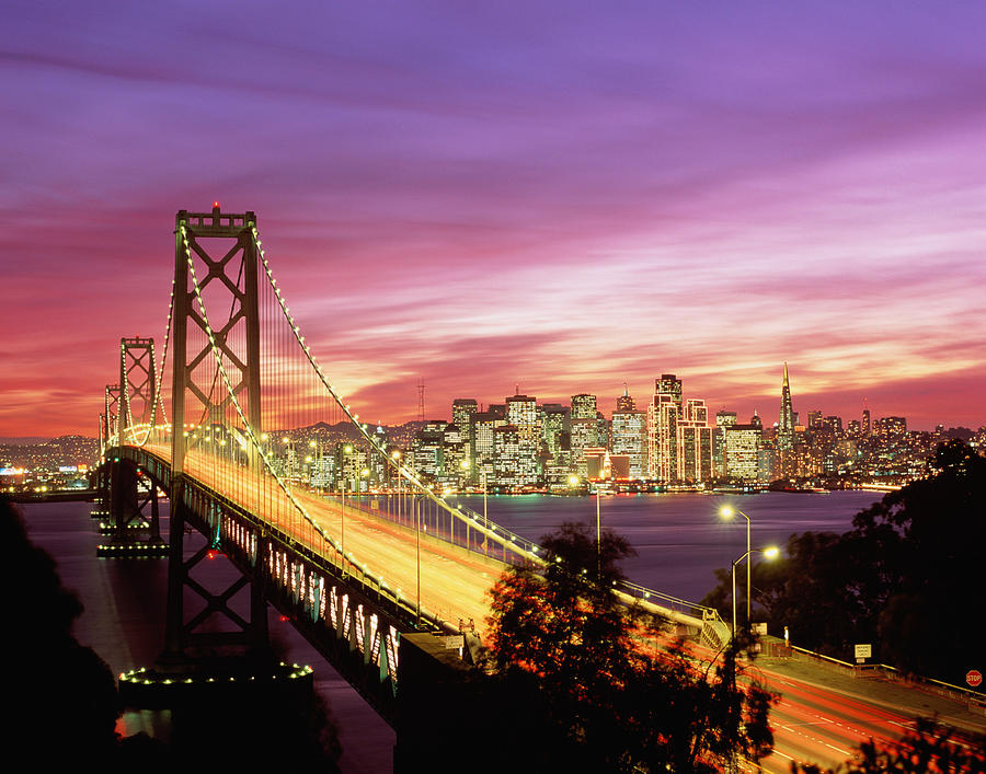 Usa, California, San Francisco, Bay Photograph by Travelpix Ltd