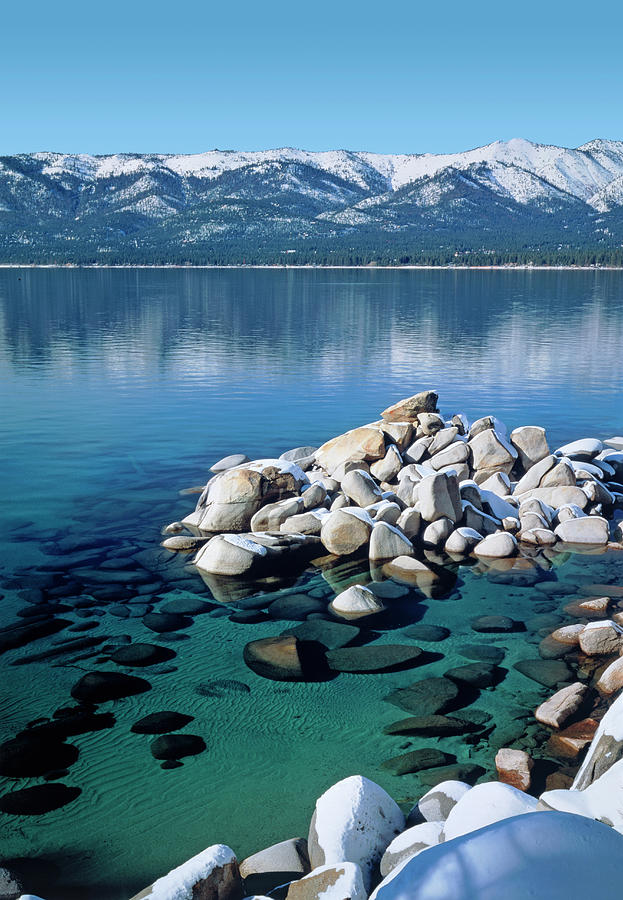 Usa, California, Sierra Nevada, Lake Photograph by James Randklev