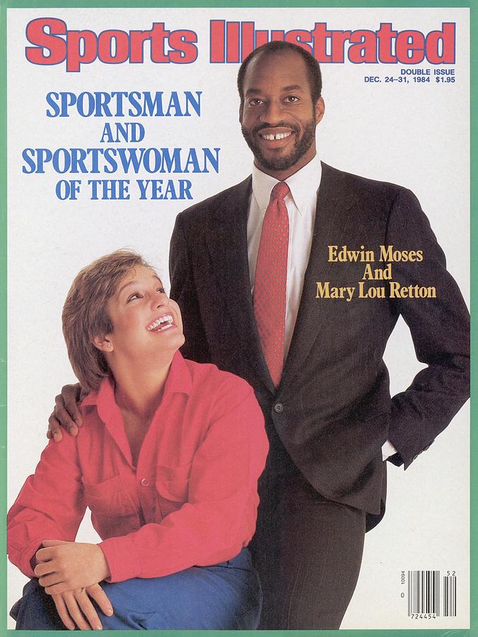Usa Edwin Moses And Mary Lou Retton, 1984 Sportsman And Sports Illustrated Cover Photograph by Sports Illustrated