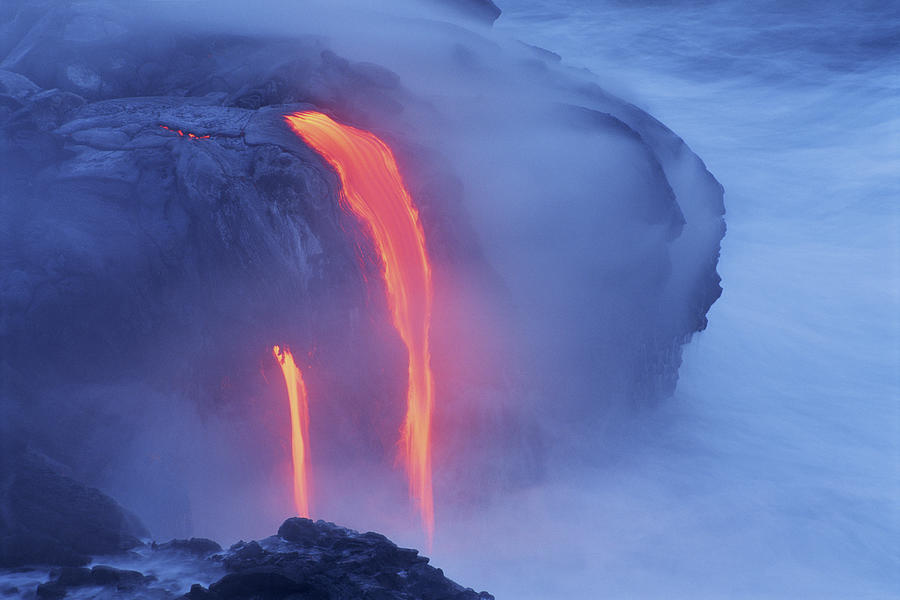 Usa, Hawaii, Big Island, Volcanoes Np Photograph by Art Wolfe