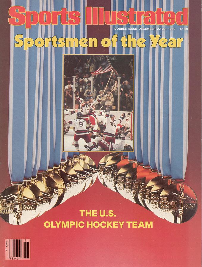 Usa Hockey, 1980 Winter Olympics Sports Illustrated Cover Photograph by Sports Illustrated
