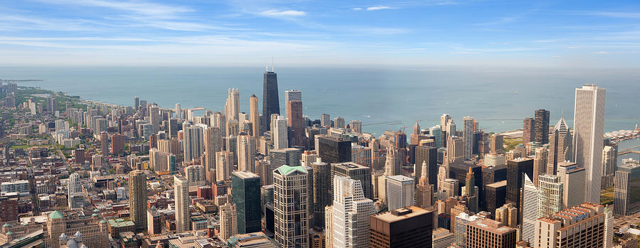 Usa, Illinois, Chicago And Michigan Photograph by Travelpix Ltd