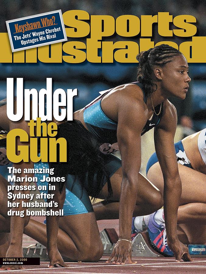 Usa Marion Jones, 2000 Summer Olympics Sports Illustrated Cover Photograph by Sports Illustrated