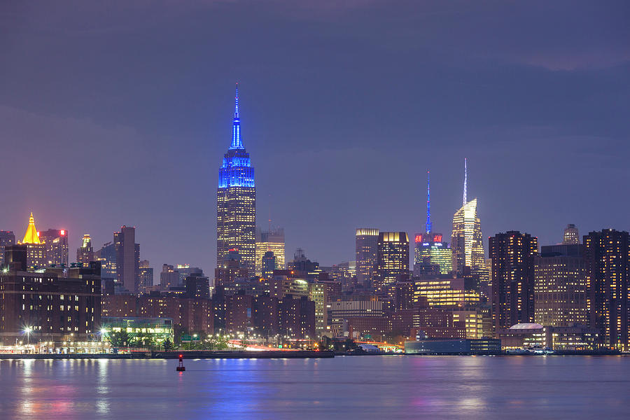 USA, New York, Brooklyn, Williamsburg Photograph By Walter Bibikow ...