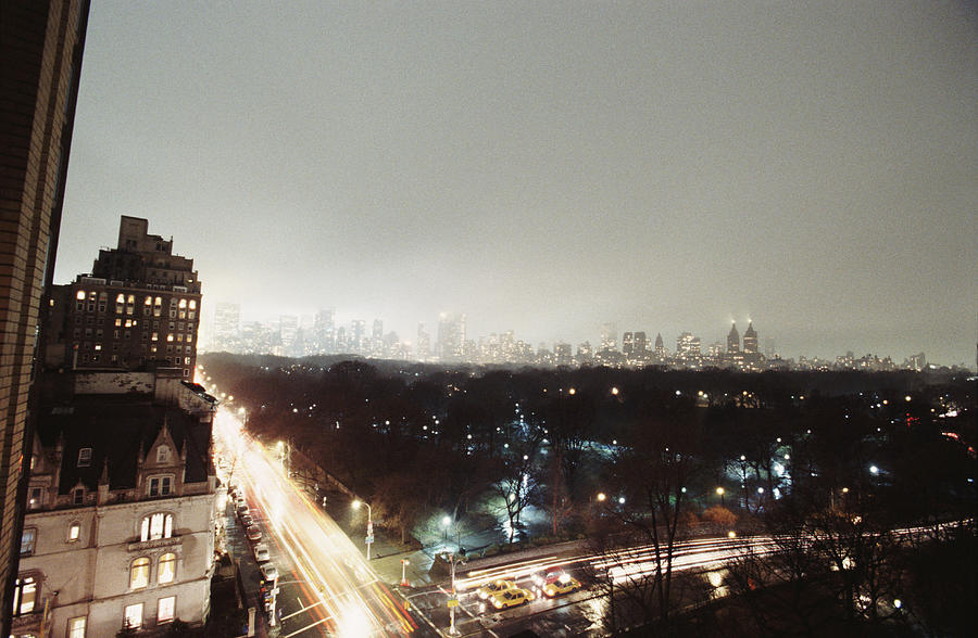 Usa, New York, Central Park At Night Photograph by Rene Frederick