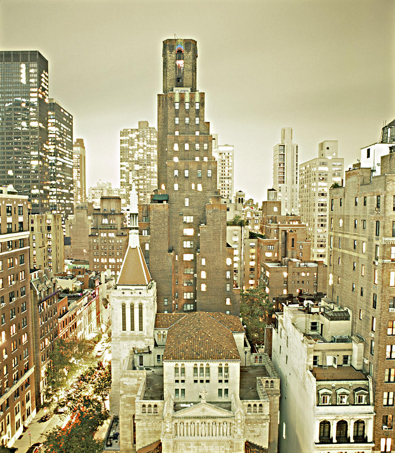 Usa, New York, New York City, Skyline Photograph by Michael Duva