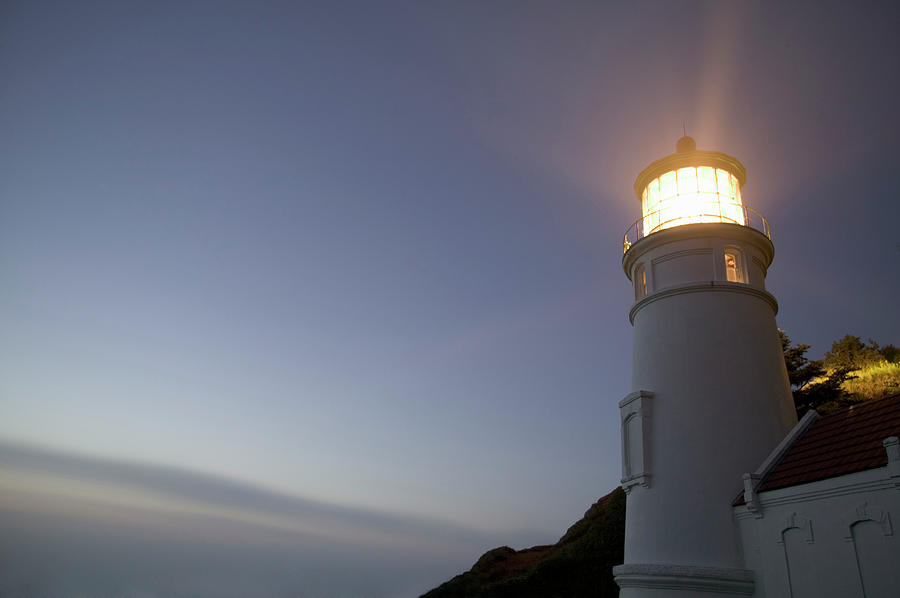 Usa, Oregon, Heceta Head Lighthouse Photograph by Rene Frederick Usa, Oregon, Heceta Head Lighthouse Photograph by Rene Frederick