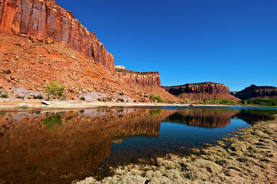 Color Photograph - USA, Utah San Juan River Valley by Bernard Friel