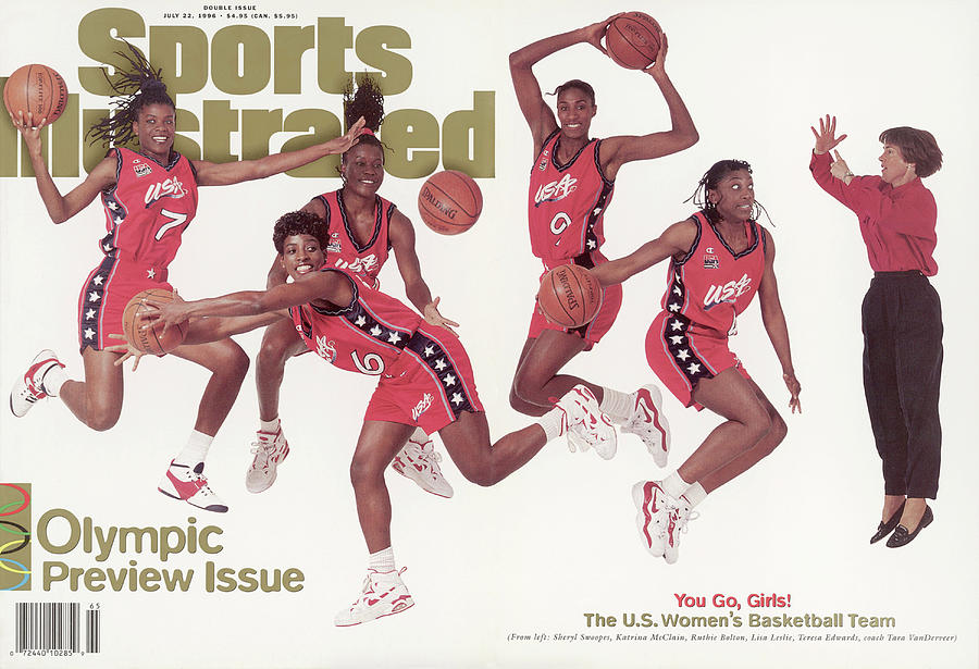 Usa Womens Basketball Team, 1996 Atlanta Olympic Games Sports Illustrated Cover Photograph by Sports Illustrated