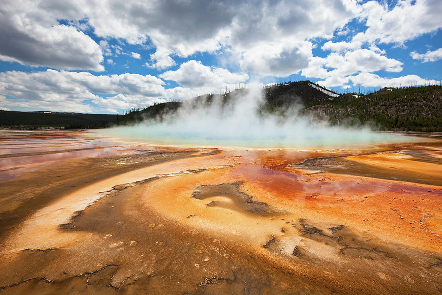 Usa, Wyoming, Yellowstone National Photograph by Westend61