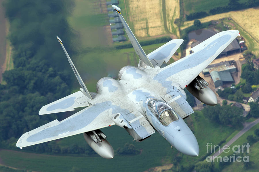 Usaf Mcdonnell Douglas F 15 Eagle C2 Photograph By Nir Ben Yosef Fine