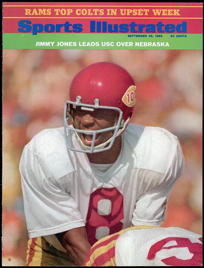 Usc Qb Jimmy Jones Sports Illustrated Cover Photograph by Sports Illustrated