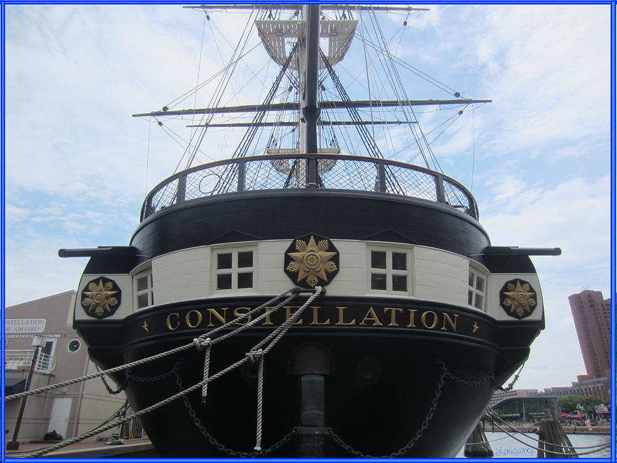 Nature Photograph - USS Constellation by Artist Laurence
